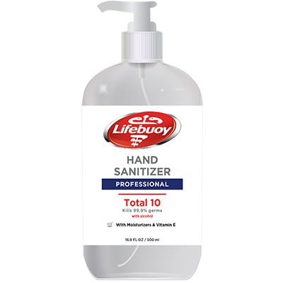 Lifebuoy Hand Sanitizer 500ml - With LifeBuoy Hand Sanitizer, germs are killed on-the-go